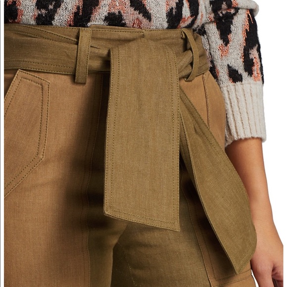 Derek Lam 10 Crosby Cropped Flare Pants - Picture 4 of 13